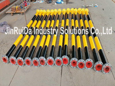 Polyurethane Lined Slurry Pipe Spool Works ( Urethane & PU )